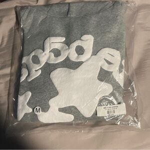 Sp5der Hoodie Grey Beluga